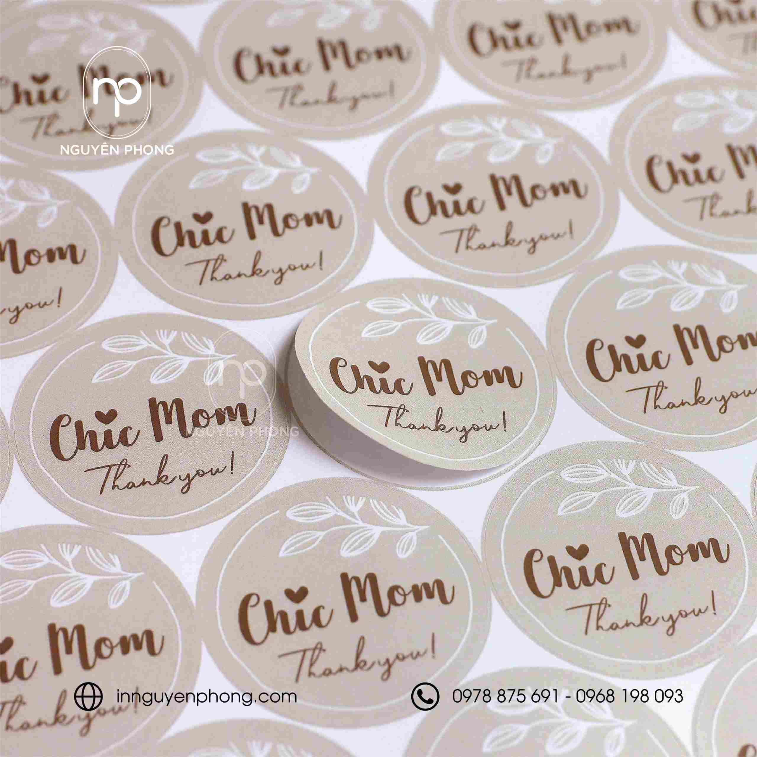 In tem tròn chuyên nghiệp, Giá tốt